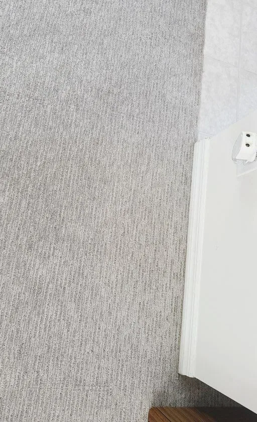 Living room carpet after cleaning