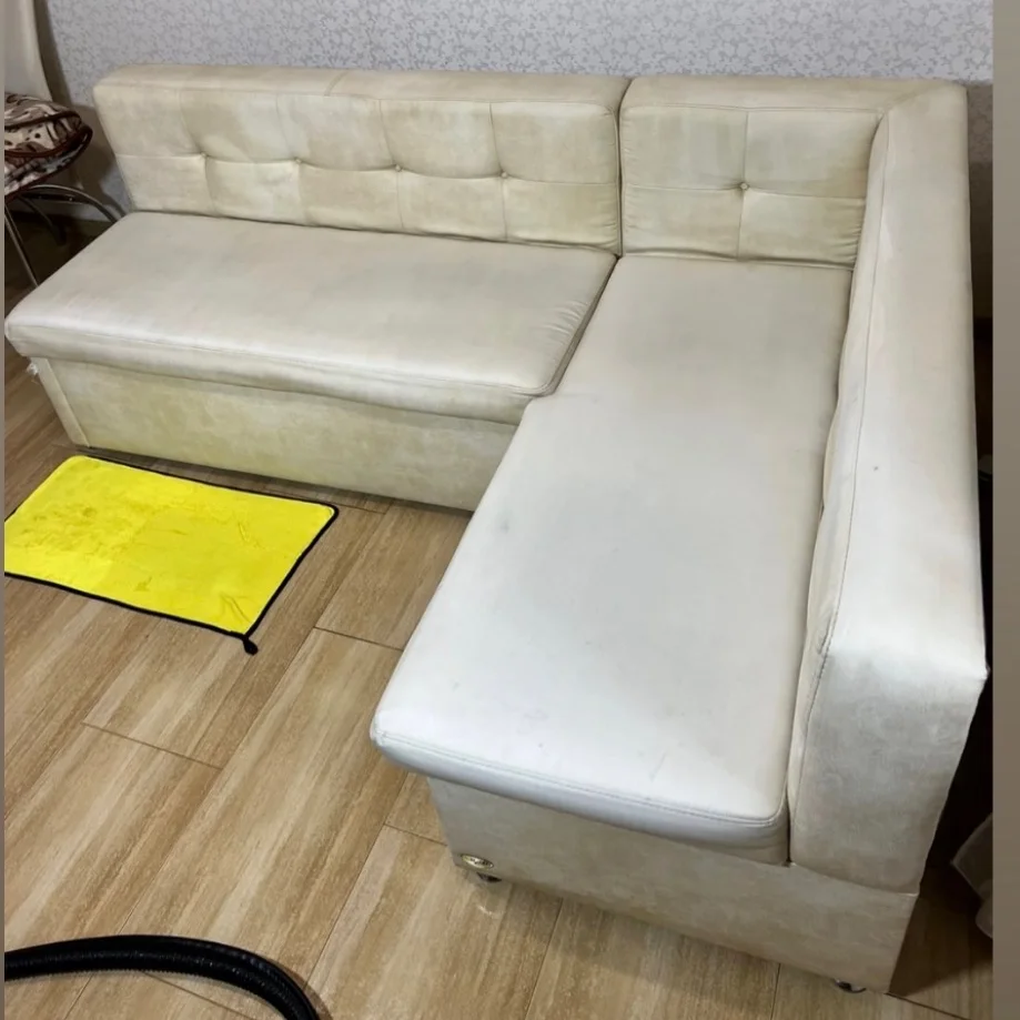 Sofa after cleaning