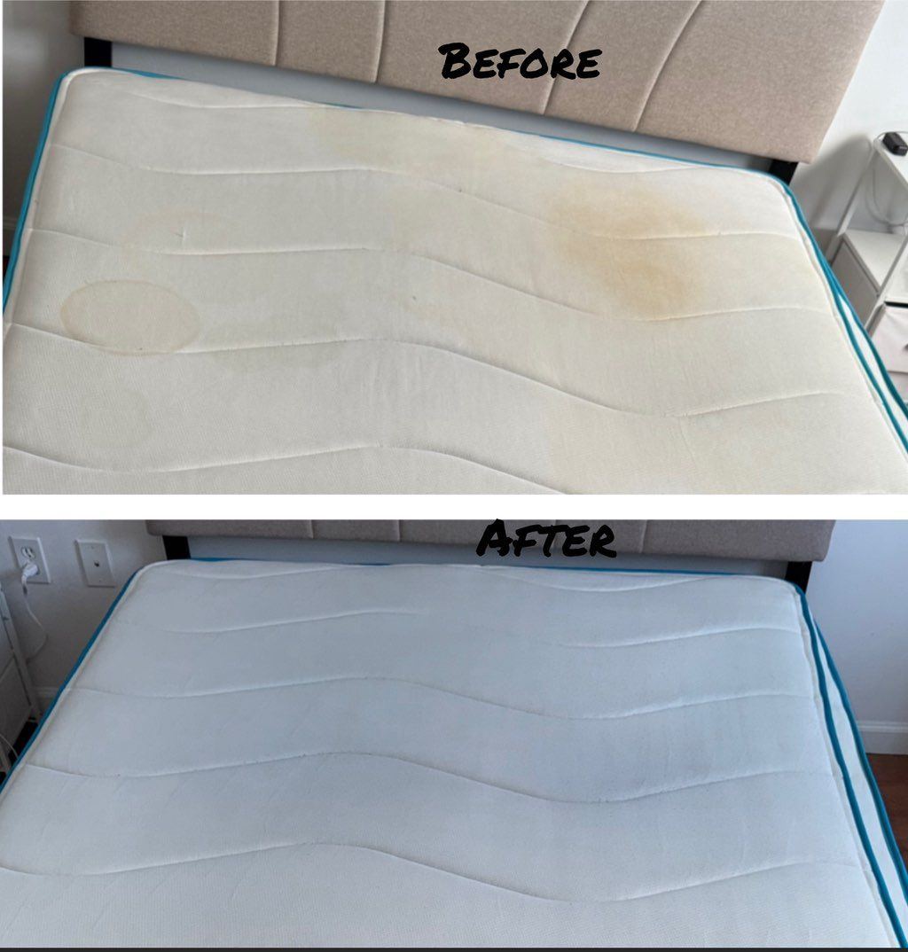 Mattress cleaning — stain removal